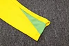 Joyfball 2024/2025 Brazil Half-Pull Training Suit Yellow Football Shirt 1:1 Thai Quality