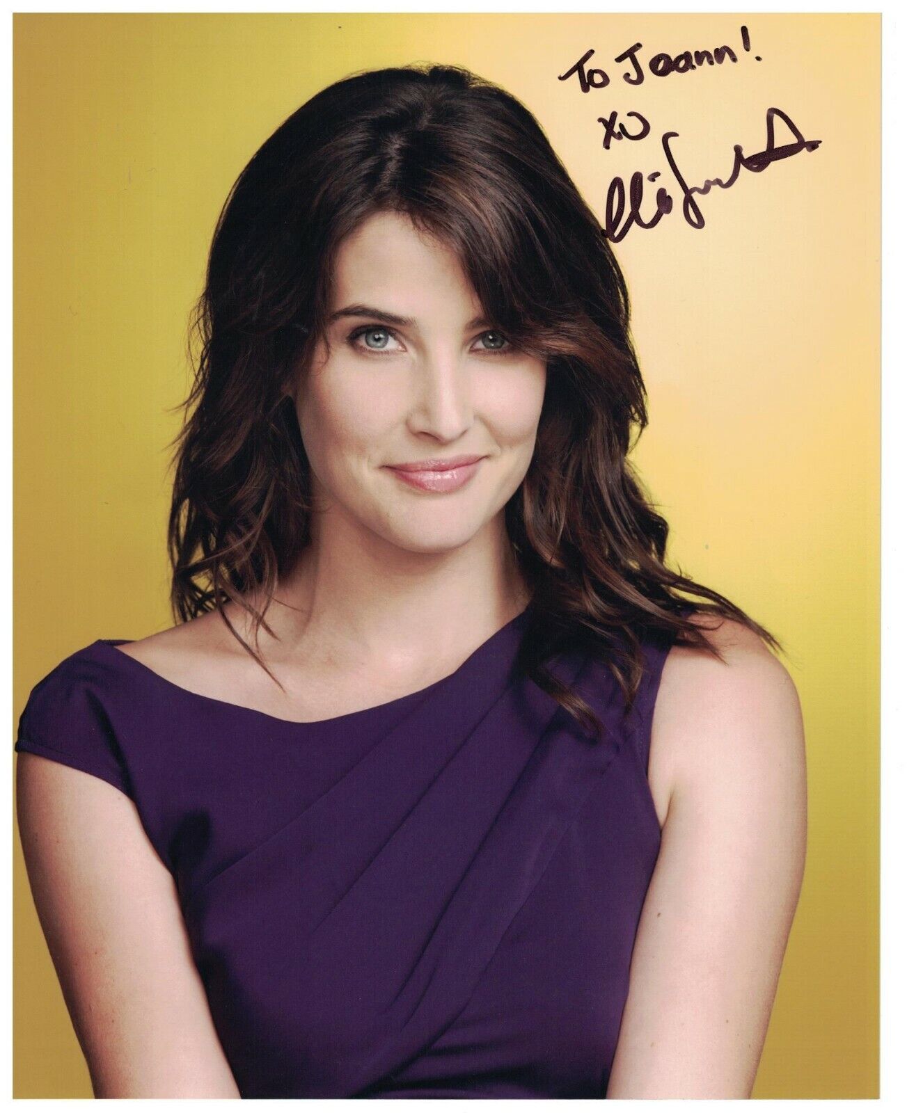 Cobie Smulders Signed Autographed 8 x 10 Photo Poster painting Actress How I Met Your Mother A