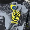 2024/2025 Brazil Special Edition Jesus Black Gray Football Jersey 1:1 Thai Quality