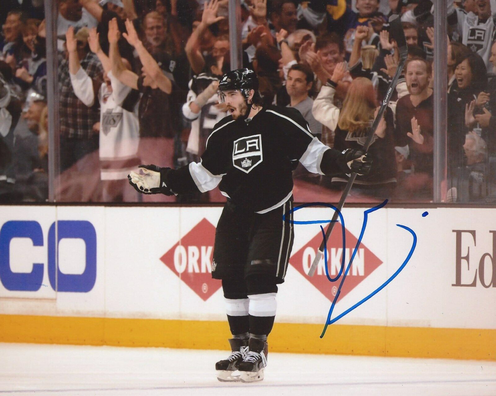 Drew Doughty Signed 8x10 Photo Poster painting Los Angeles Kings Autographed COA B