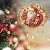 Christmas DIY Acrylic Diamond Painting Pendant Double Sided Paint Suncatcher Hanging Ornament Home Decor Kit 