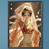 Danseuse exotique, kits de peinture en diamant partiel &agrave; perceuse en forme sp&eacute;ciale 5D pour adultes, d&eacute;butants, d&eacute;coration int&eacute;rieure, peintures de diamants, art de pierres pr&eacute;cieuses 11,81x15,75 pouces