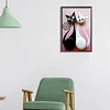 Diamond Painting -DIY Round Drill Cat(30x45cm)