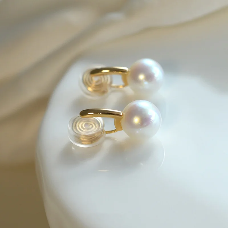 Chic Pearl Clip Earrings