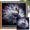 Ballet Girl-11CT Stamped Cross Stitch 40*40cm tapestrymarket
