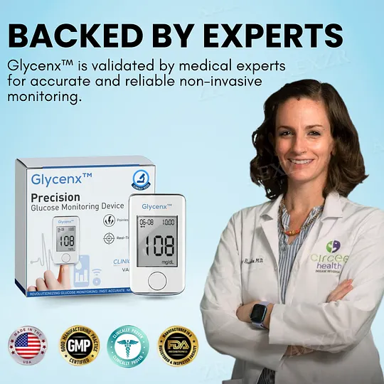 Glycenx Precision Glucose Monitoring Device