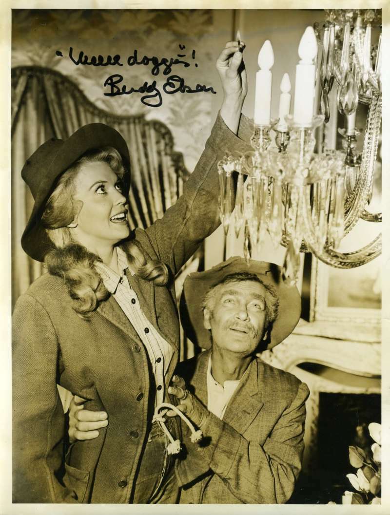 Buddy Ebsen Jsa Coa Hand Signed 8x10 Beverley Hillbillies Photo Poster painting Autograph