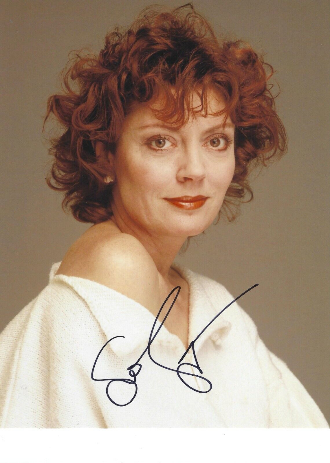 SUSAN SARANDON SIGNED 8x10 Photo Poster painting 2 UACC & AFTAL RD AUTOGRAPH