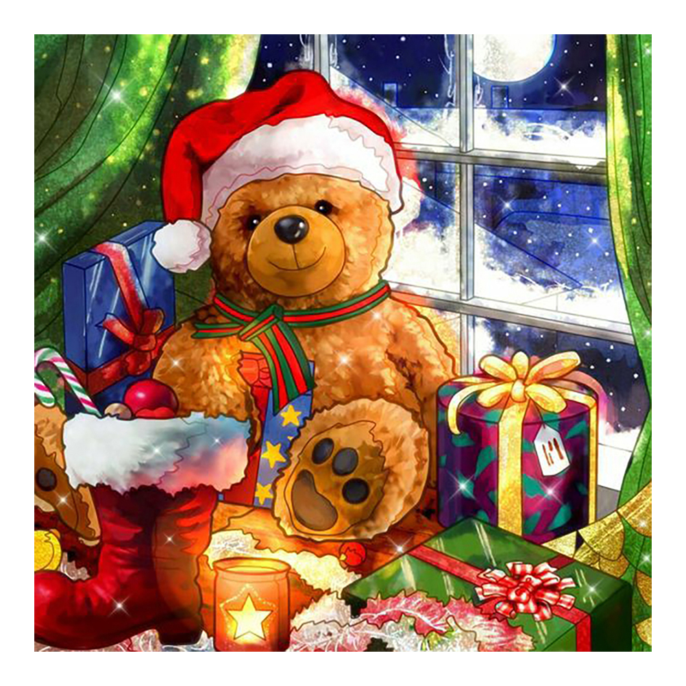 

Bear - Round Drill Diamond Painting - 40*40CM, 501 Original