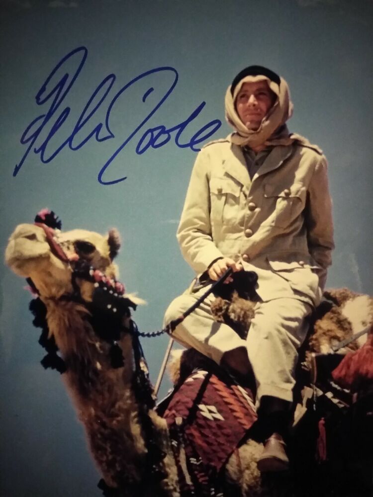 Peter O'Toole signed 8x10