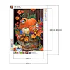 >SALE<Pumpkin Bird 5D DIY Diamond Painting Kits Special-shaped Partial Drill Wall Art