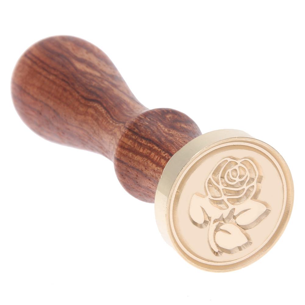 

DIY Sealing Wax with Wood Handle - Wax Seal Stamp, 501 Original
