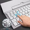 Foldable keyboard, tri-fold Bluetooth keyboard, aluminum alloy mini wireless keyboard for mobile phones and tablets
