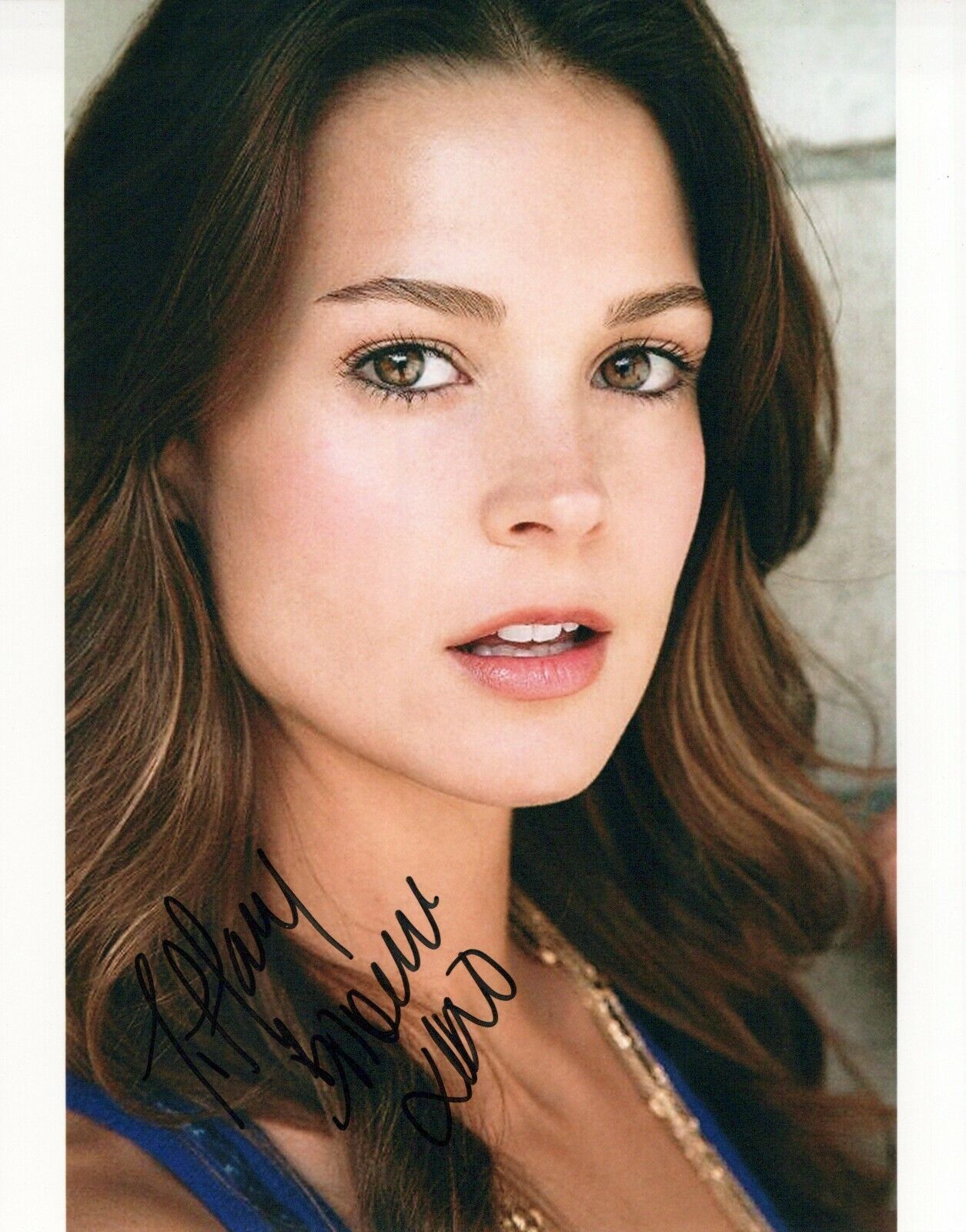 Tiffany Brouwer glamour shot autographed Photo Poster painting signed 8x10 #1