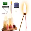 3.7V Flame LED PCB with Battery Box Realistic Flickering Effect Flame Lamp Wick