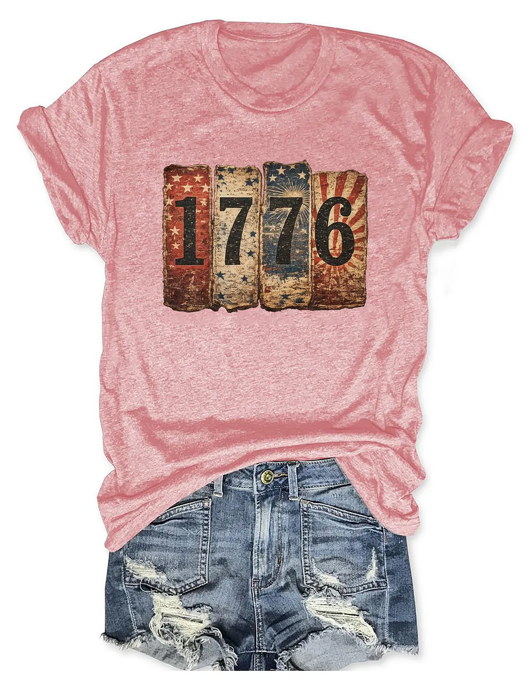1776 American Flag T-shirt