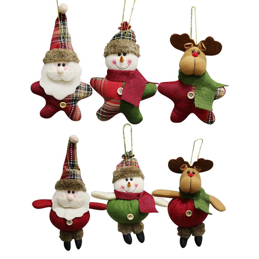 

Merry Christmas Hanging Pendant Xmas Tree Ornament Toy Doll Hang Decoration, Green, 501 Original