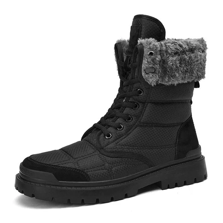 Hiking Winter Boots For Men 2-in-1 Waterproof Orthopedic Shoes Radinnoo.com