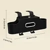 4-In-1 Car Seat Back Storage Bag with Tissue Cup Holder Hanging Hooks Organizer