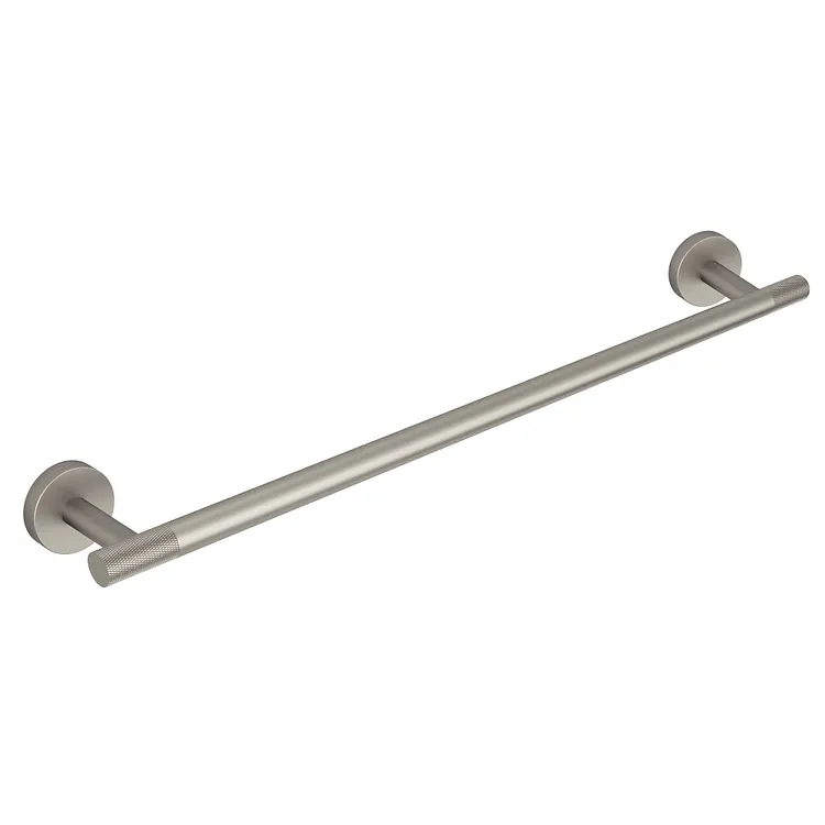 EVERSTEIN 23 5/8" Modern Quick-Dry Single Towel Bar Brushed Nickel