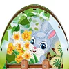 (US Local)Wooden Easter Egg Rabbit Special Shaped Diamond Painting Lamp for Adult Kids