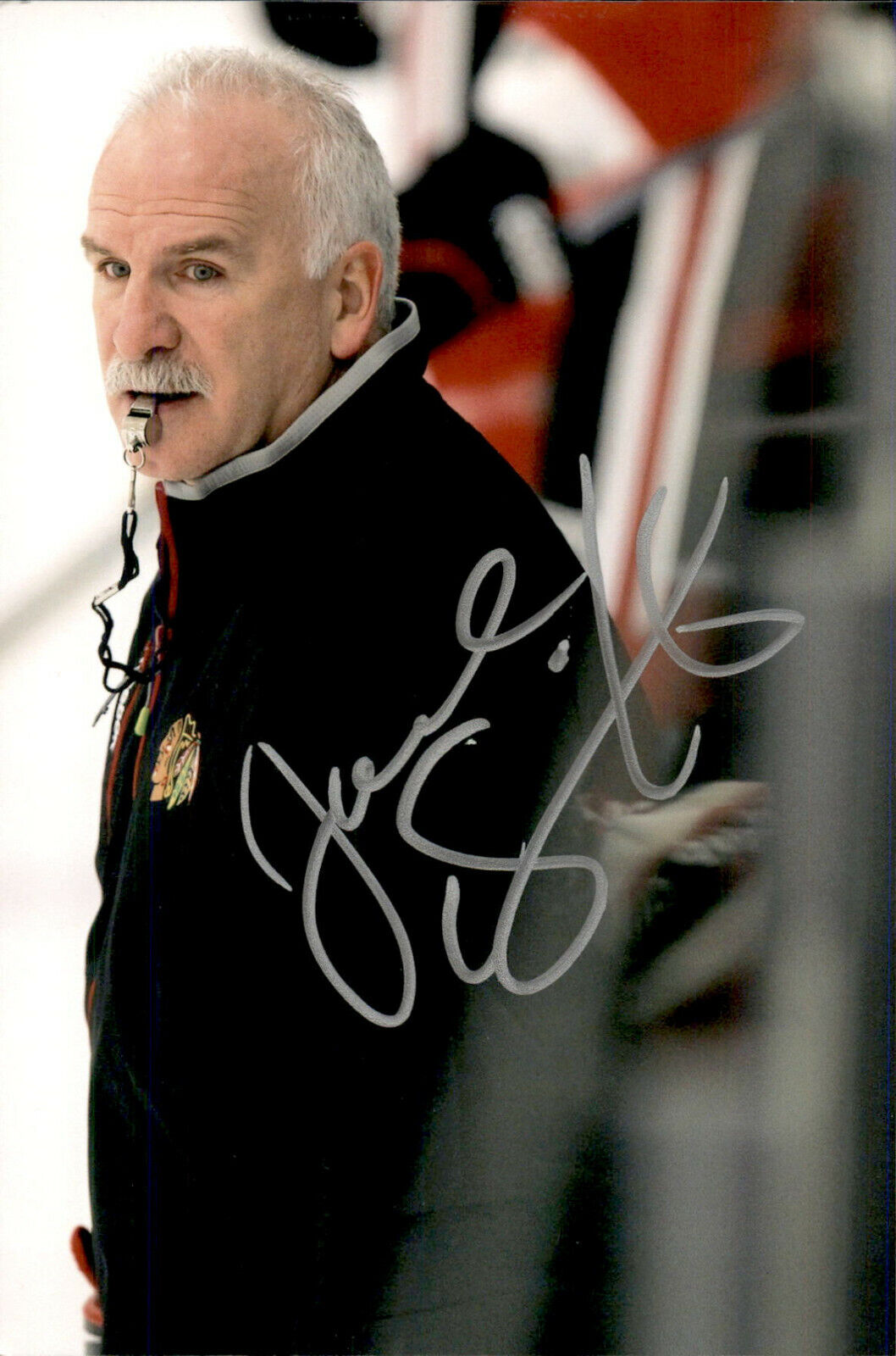 Joel Quenneville SIGNED autographed 4x6 Photo Poster painting CHICAGO BLACKHAWKS #5