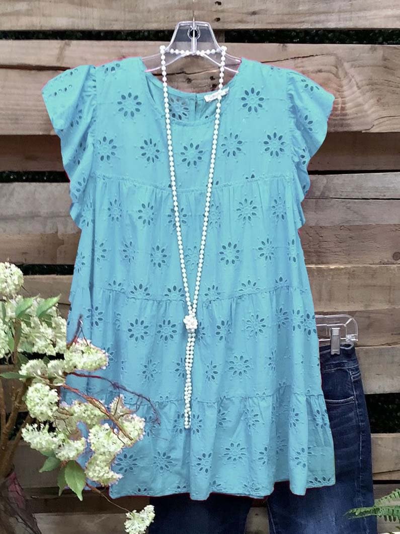 Women's Scoop Neck Short Sleeve Tops