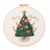 Embroidery (Multi-Style) Butterfly Christmas Halloween - 20*20cm/7.87*7.87in