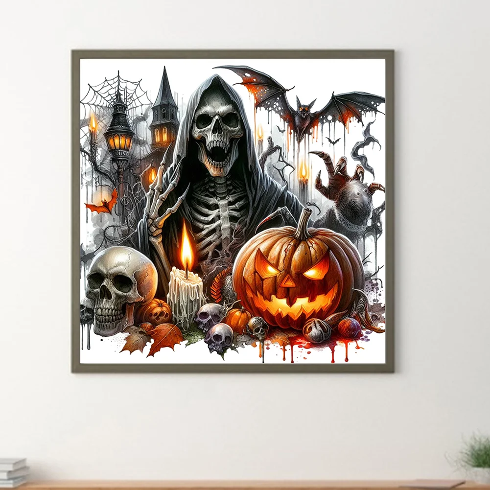 Diamond Painting - Full Round Drill - Halloween Horror Nights(Canvas|40*40cm)
