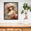 Victorian Woman-11CT Stamped Cross Stitch 40*50cm/15.75*19.69in