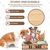 Bol en bois pour chien - 5d bricolage d&eacute;coration artisanale