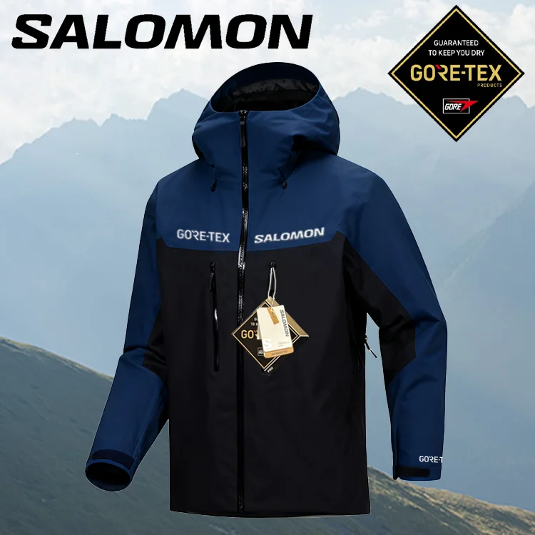 Salomon Gore-Tex 2025 &ndash; Novo! Vodoodporna in vetrovno odporna jakna &ndash; Velika razprodaja!
