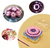 Flower Knitting Craft Weaver Loom with 6 Shape Set