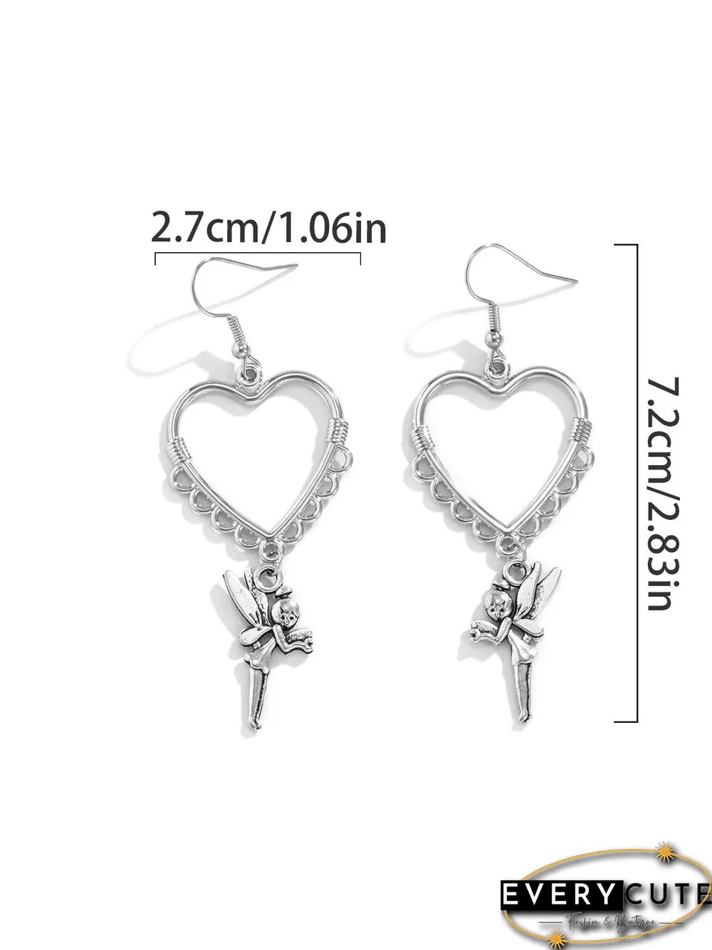 Vintage Alloy Elf Earrings