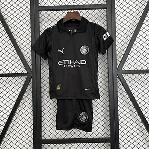 2025/2026 Manchester City Away Football Shirt 1:1 Thai Quality Kids Size