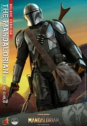【IN STOCK】Hottoys The Mandalorian™ and The Child Deluxe Version 1/4 scale Action Figure
