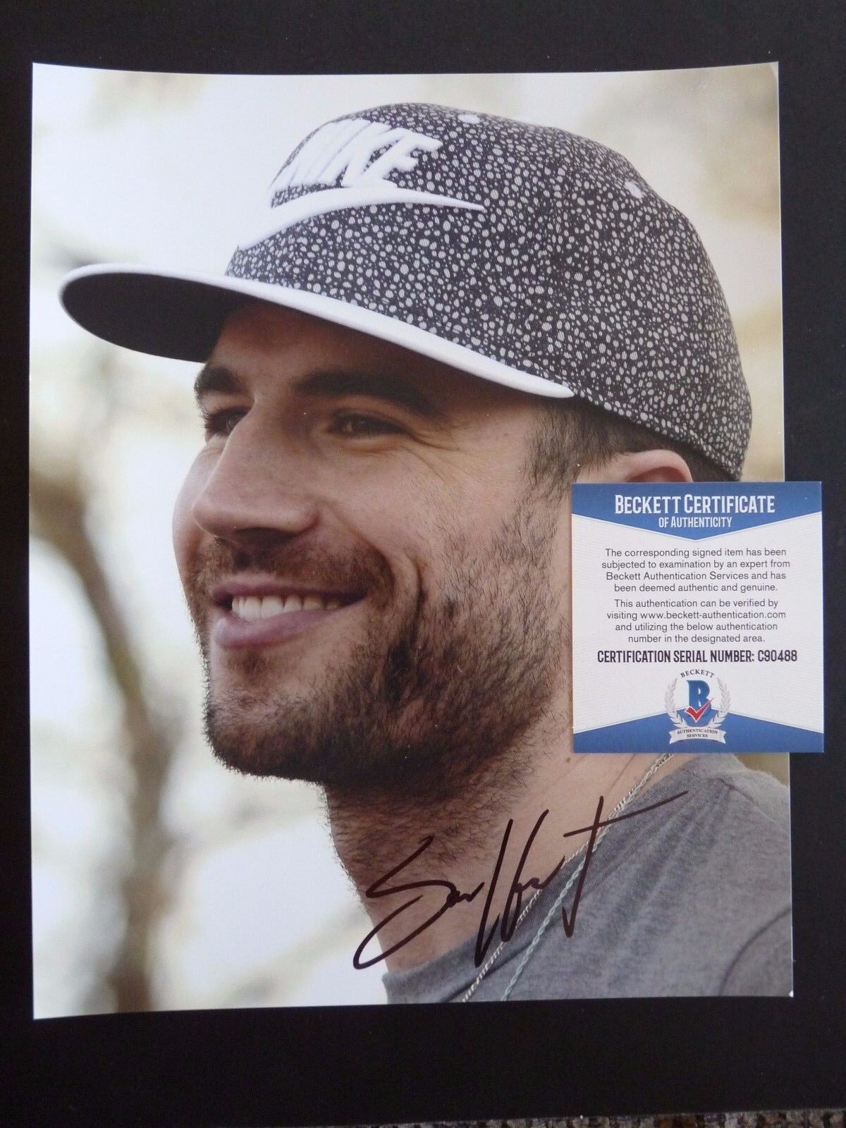 Sam Hunt Sexy Signed Autographed 8x10 Photo Poster painting Beckett Certified #2