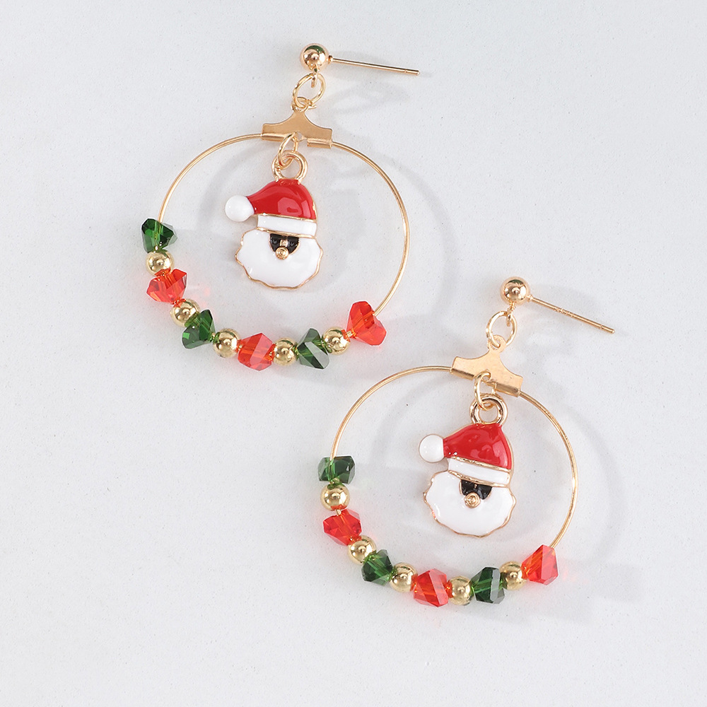 Christmas Cute Asymmetric Earrings