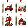 4Pcs Christmas DIY Diamond Painting Clear Acrylic Ornaments Cash Slot