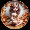 Diamond Painting -DIY Round Drill Little Girl