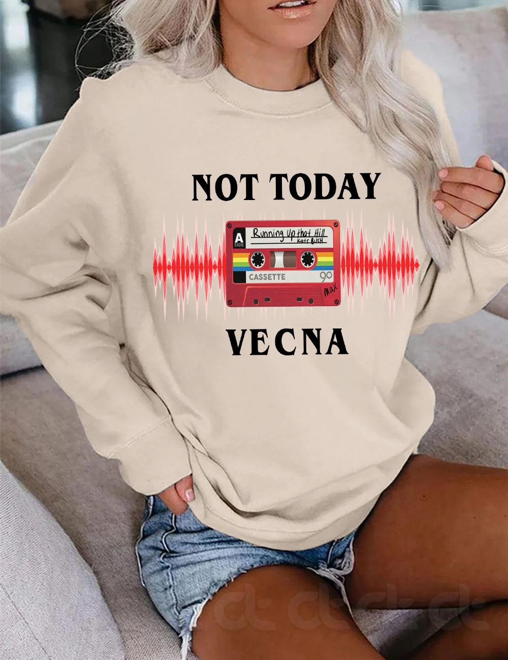 Not Today Vecna Stranger Things Sweatshirt