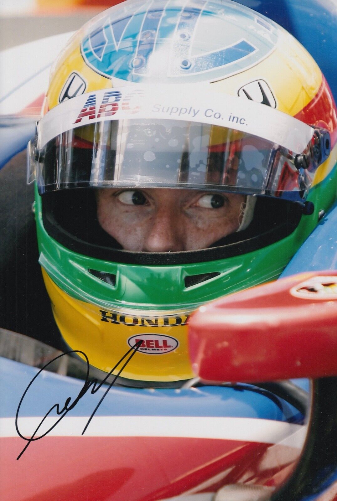 Mike Conway Hand Signed 12x8 Photo Poster painting Indy 500 Autograph 7