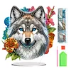 Flower Wolf Double Sided - 5D DIY Ornament
