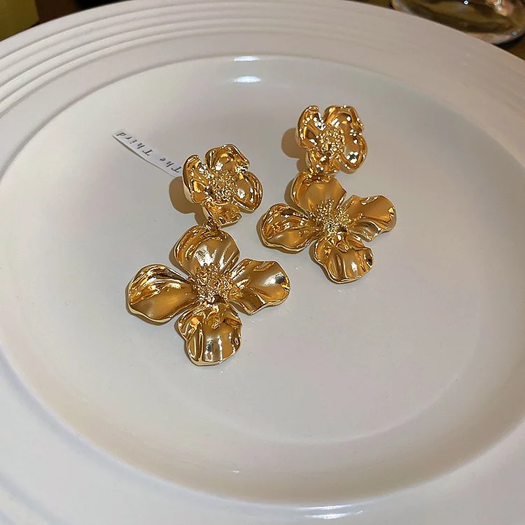Vintage Metal Earrings