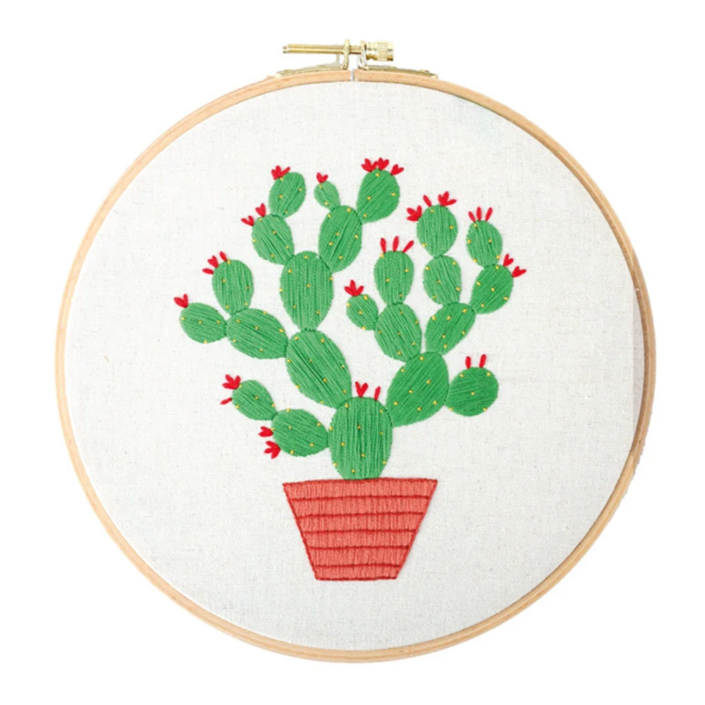 Cactus - kit de bordado