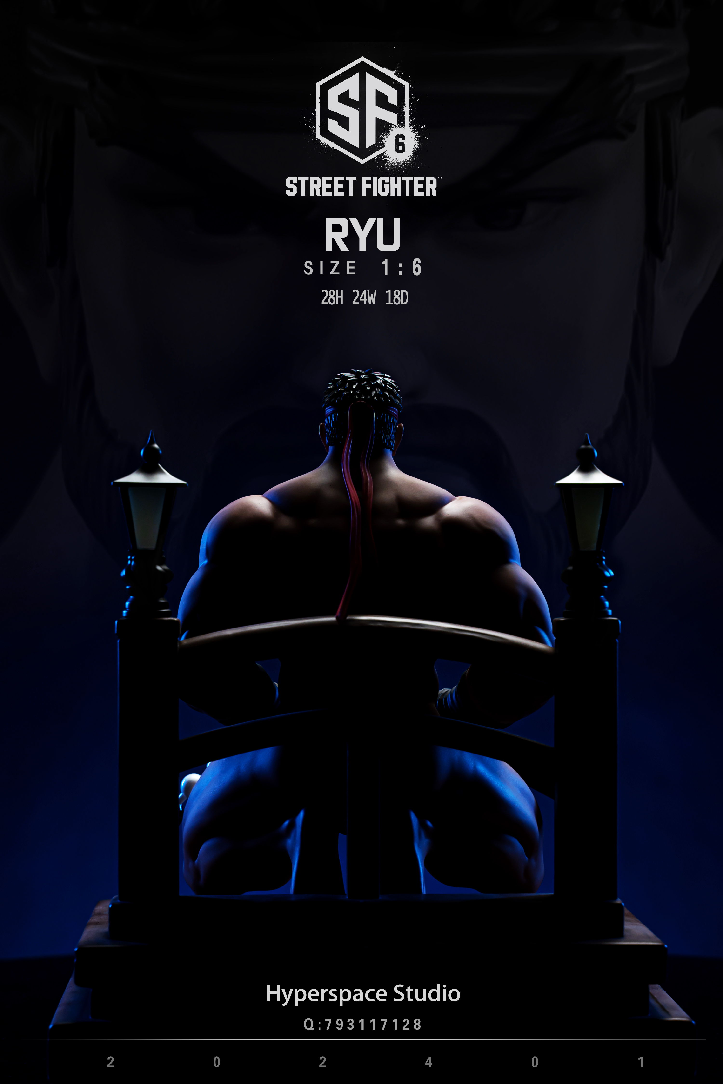 ha_ru_ryu_salan‼︎ S.H. FiguArts Street Fighter 6 Ryu action figure