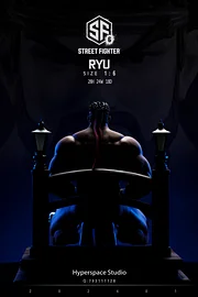 【THXE】 ZAZAJP VIP強体感space dream フル PRE-ORDER Hyperspace Studio - JB6 Ryu with LED 1/6 Statue(GK
