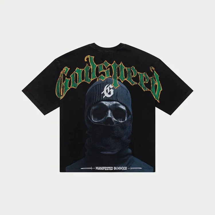 Vintage Dark Skeleton T-shirt