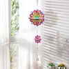 3D Mandala DIY Crystal Prism Teardrop Pendant Hanging Diamond Painting Suncatcher Kit