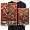 Motorcycle Girls - Vintage Metal Signs(8*12Inch) - Vehicle